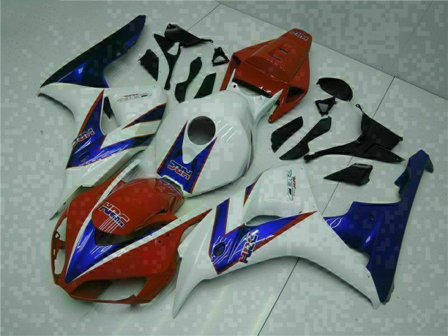ABS Carenado Motocicleta CBR 1000 RR 04-05 - Rojo Blanco ABS Carenado Motocicleta CBR 1000 RR 04-05 - Rojo Blanco