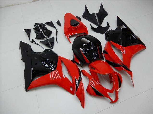 ABS Carenado Motocicleta CBR 600 RR 09-12 - Rojo Negro