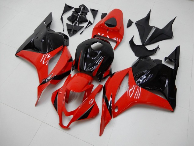 ABS Carenado Motocicleta CBR 600 RR 09-12 - Rojo Negro