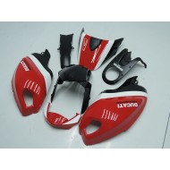 ABS Carenado Motocicleta Ducati Monster 696 08-12 - Negro Rojo Monster
