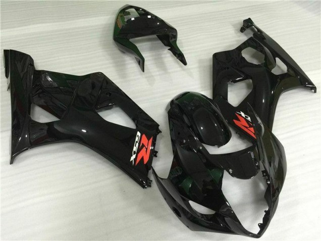 ABS Carenado Motocicleta GSXR 1000 K3 03-04 - Brillante Negro