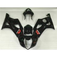 ABS Carenado Motocicleta GSXR 1000 K3 03-04 - Brillante Negro