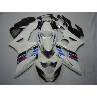 ABS Carenado Motocicleta GSXR 1000 K5 05-06 - Blanco Azul