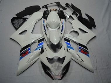 ABS Carenado Motocicleta GSXR 1000 K5 05-06 - Blanco Azul