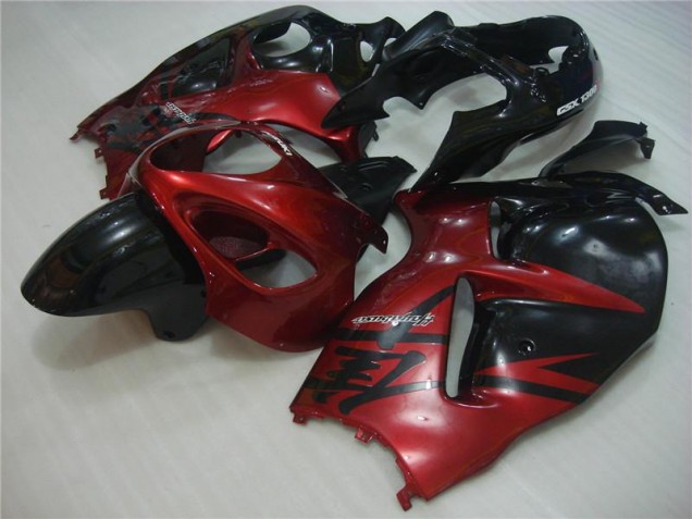 ABS Carenado Motocicleta GSXR 1300 Hayabusa 96-07 - Rojo Negro