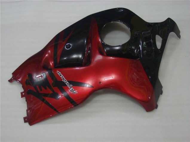 ABS Carenado Motocicleta GSXR 1300 Hayabusa 96-07 - Rojo Negro