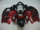 ABS Carenado Motocicleta GSXR 1300 Hayabusa 96-07 - Rojo Negro