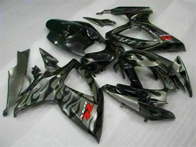 ABS Carenado Motocicleta GSXR 600 / 750 K6 06-07 - Negro ABS Carenado Motocicleta GSXR 600 / 750 K6 06-07 - Negro