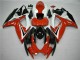 ABS Carenado Motocicleta GSXR 600 / 750 K6 06-07 - Rojo Blanco