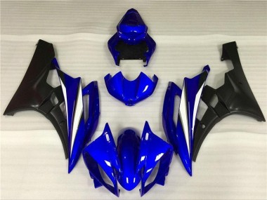 ABS Carenado Motocicleta R6 06-07 - Azul Negro