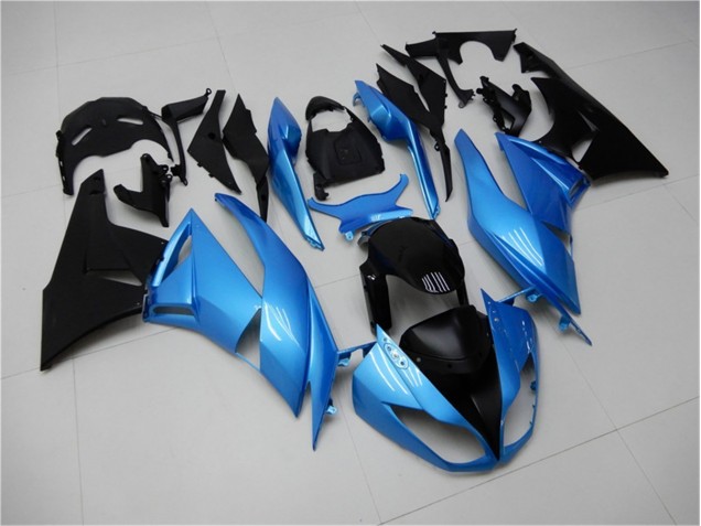 ABS Carenado Motocicleta ZX6R 09-12 - Azul Negro