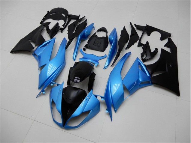 ABS Carenado Motocicleta ZX6R 09-12 - Azul Negro