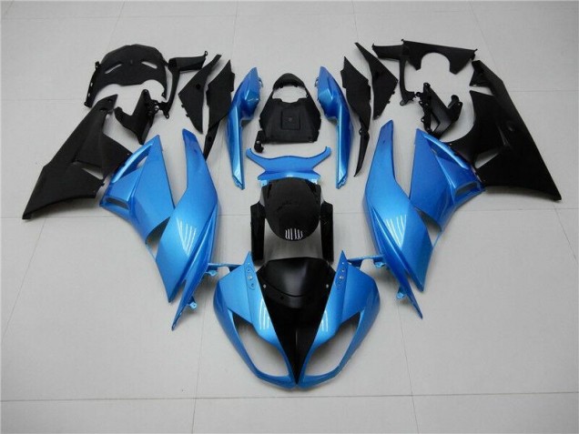 ABS Carenado Motocicleta ZX6R 09-12 - Azul Negro