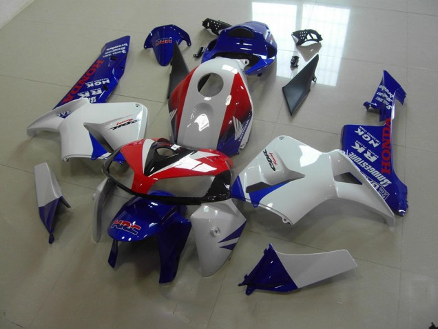 ABS Kits Carenado Moto CBR 600 RR 05-06 - Blanco Azul Rojo HRC ABS Kits Carenado Moto CBR 600 RR 05-06 - Blanco Azul Rojo HRC