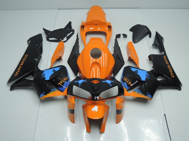 ABS Kits Carenado Moto CBR 600 RR 05-06 - Naranja Negro ABS Kits Carenado Moto CBR 600 RR 05-06 - Naranja Negro