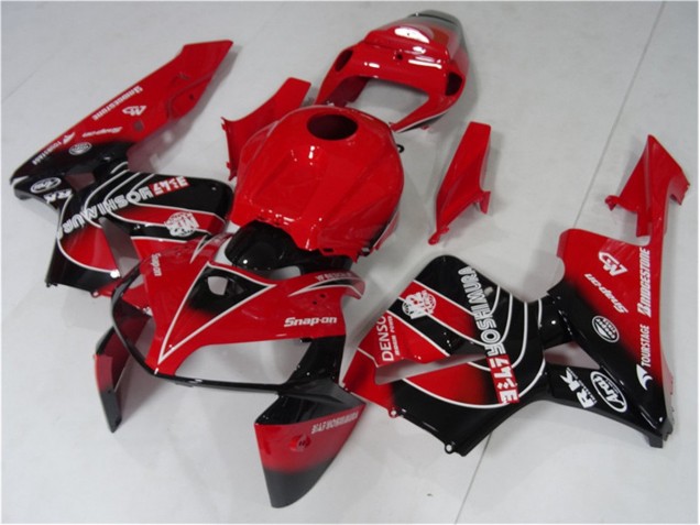 ABS Kits Carenado Moto CBR 600 RR 05-06 - Rojo Negro