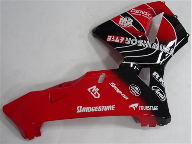 ABS Kits Carenado Moto CBR 600 RR 05-06 - Rojo Negro