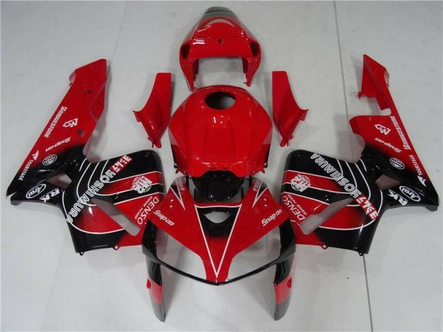 ABS Kits Carenado Moto CBR 600 RR 05-06 - Rojo Negro