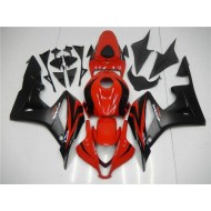 ABS Kits Carenado Moto CBR 600 RR 07-08 - Negro Rojo