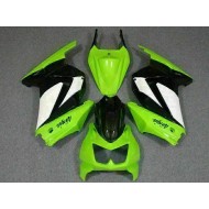 ABS Kits Carenado Moto EX250 08-12 - Verde Negro Ninja