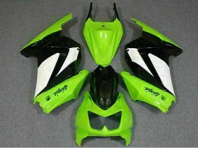 ABS Kits Carenado Moto EX250 08-12 - Verde Negro Ninja