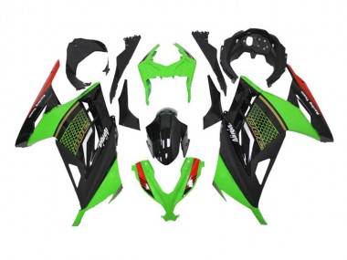 ABS Kits Carenado Moto EX300 13-16 - Verde Negro