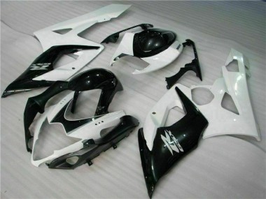 ABS Kits Carenado Moto GSXR 1000 K5 05-06 - Blanco Negro