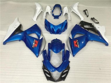 ABS Kits Carenado Moto GSXR 1000 K9 09-16 - Azul Blanco