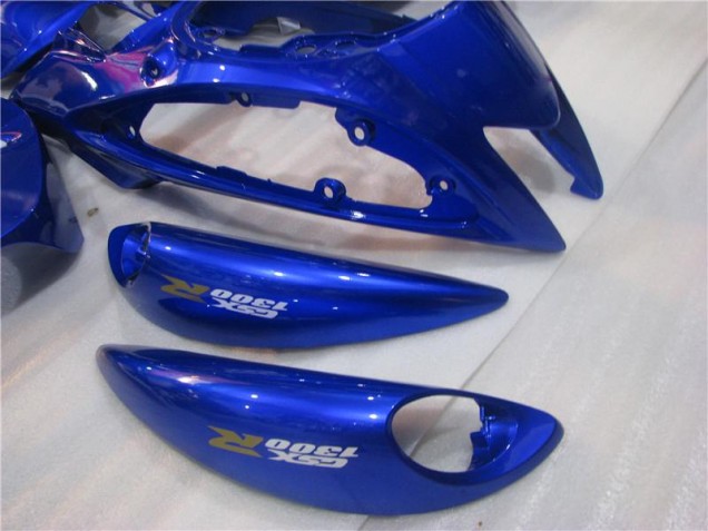 ABS Kits Carenado Moto GSXR 1300 Hayabusa 08-19 - Azul Blanco