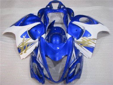 ABS Kits Carenado Moto GSXR 1300 Hayabusa 08-19 - Azul Blanco