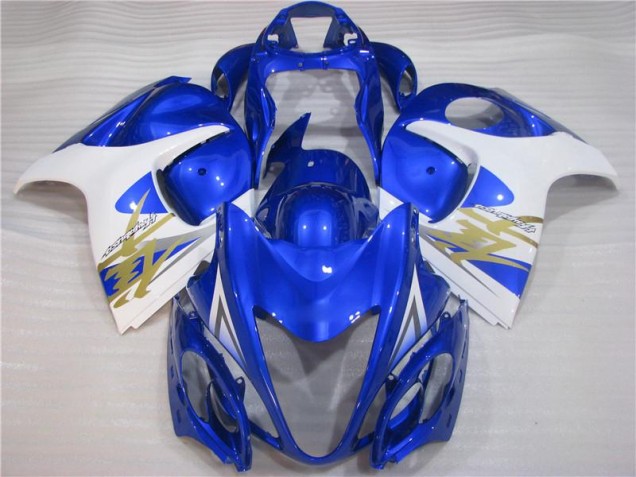 ABS Kits Carenado Moto GSXR 1300 Hayabusa 08-19 - Azul Blanco