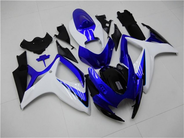 ABS Kits Carenado Moto GSXR 600 / 750 K6 06-07 - Azul Blanco