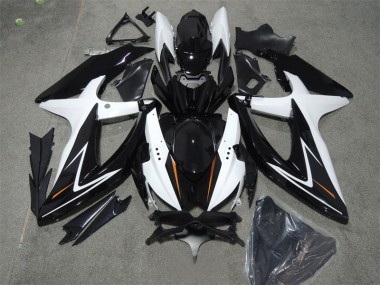 ABS Kits Carenado Moto GSXR 600 K8 08-10 - Negro Blanco
