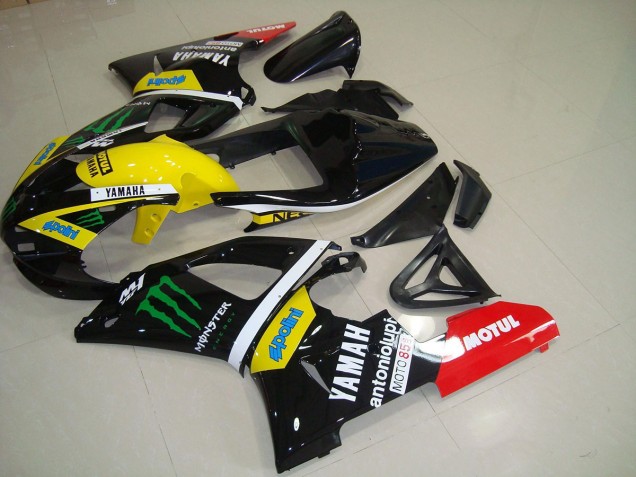 ABS Kits Carenado Moto R1 00-01 - Amarillo Monster