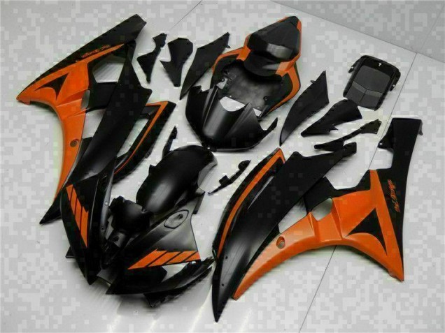 ABS Kits Carenado Moto R6 06-07 - Naranja Negro