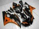 ABS Kits Carenado Moto R6 06-07 - Naranja Negro