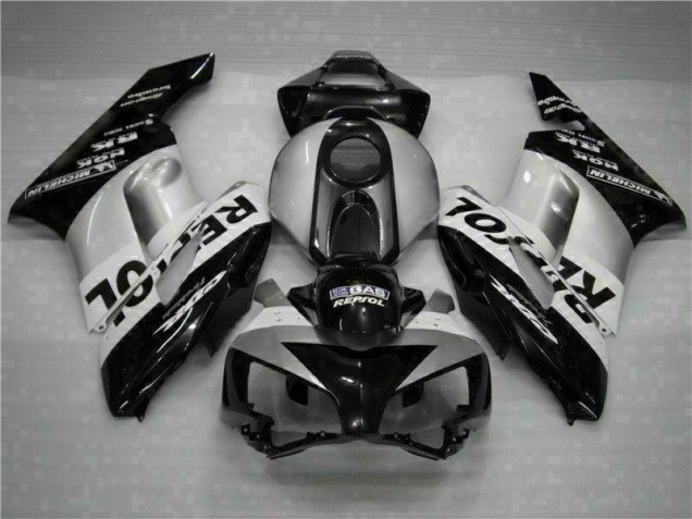 ABS Moto Plástica CBR 1000 RR 04-05 - Negro Plata Repsol ABS Moto Plástica CBR 1000 RR 04-05 - Negro Plata Repsol