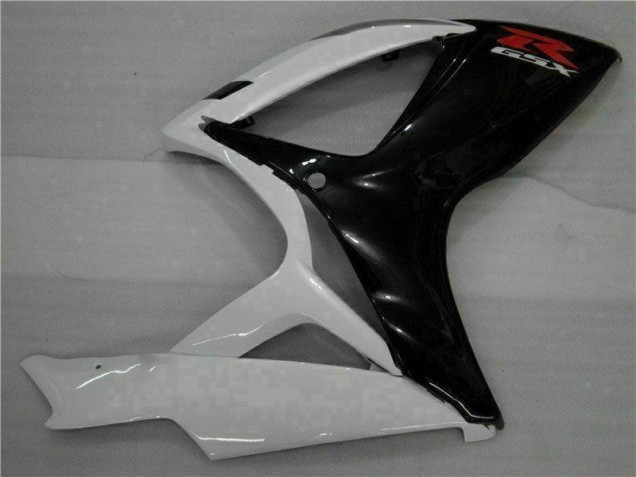 ABS Moto Plástica GSXR 600 / 750 K6 06-07 - Blanco Negro