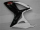 ABS Moto Plástica GSXR 600 / 750 K6 06-07 - Blanco Negro