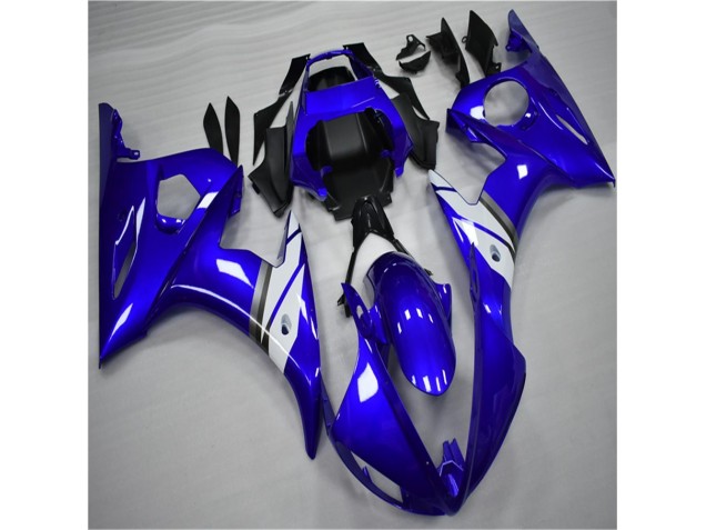 ABS Moto Plástica R6 03-05 - Azul Blanco ABS Moto Plástica R6 03-05 - Azul Blanco