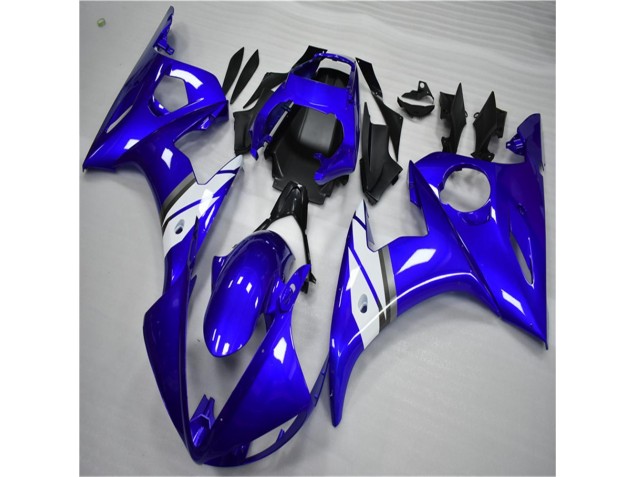 ABS Moto Plástica R6 03-05 - Azul Blanco ABS Moto Plástica R6 03-05 - Azul Blanco