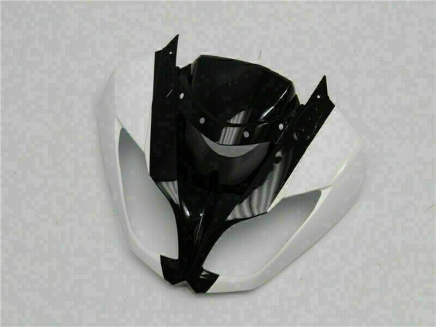 ABS Moto Plástica ZX6R 09-12 - Blanco Negro