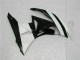 ABS Moto Plástica ZX6R 09-12 - Blanco Negro