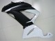 ABS Moto Plástica ZX6R 13-18 - Blanco Negro