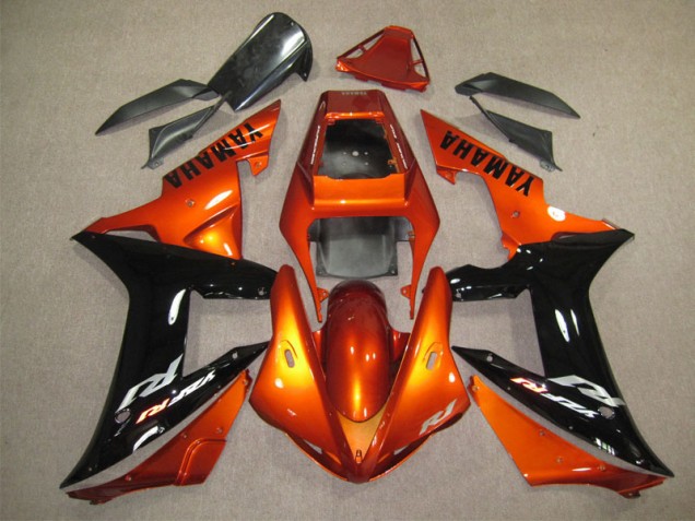 ABS Moto Plástico CBR 1000 RR 04-05 - Naranja Negro ABS Moto Plástico CBR 1000 RR 04-05 - Naranja Negro