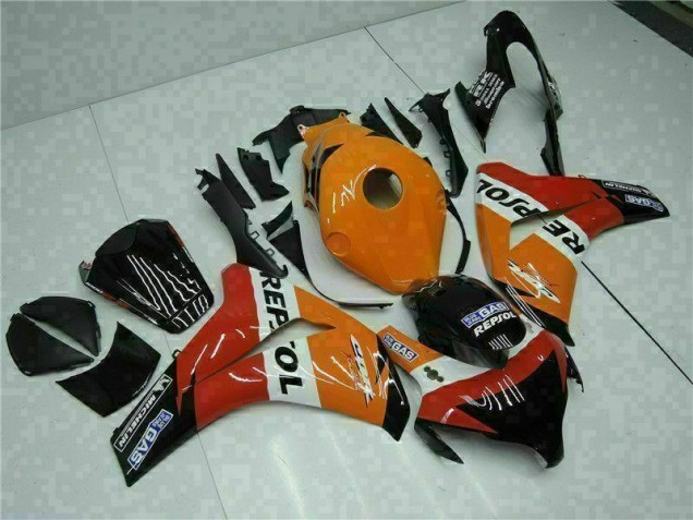 ABS Moto Plástico CBR 1000 RR 08-11 - Naranja Repsol ABS Moto Plástico CBR 1000 RR 08-11 - Naranja Repsol