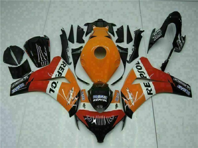 ABS Moto Plástico CBR 1000 RR 08-11 - Naranja Repsol ABS Moto Plástico CBR 1000 RR 08-11 - Naranja Repsol