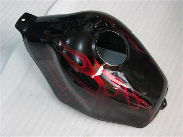 ABS Moto Plástico CBR 600 F3 95-98 - Negro Rojo Llama