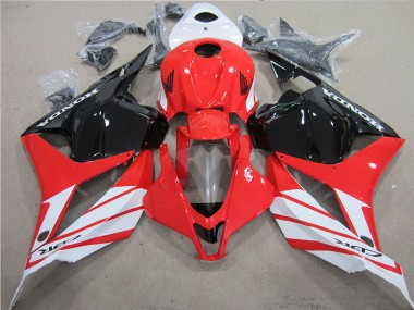 ABS Moto Plástico CBR 600 RR 09-12 - Rojo Negro Blanco