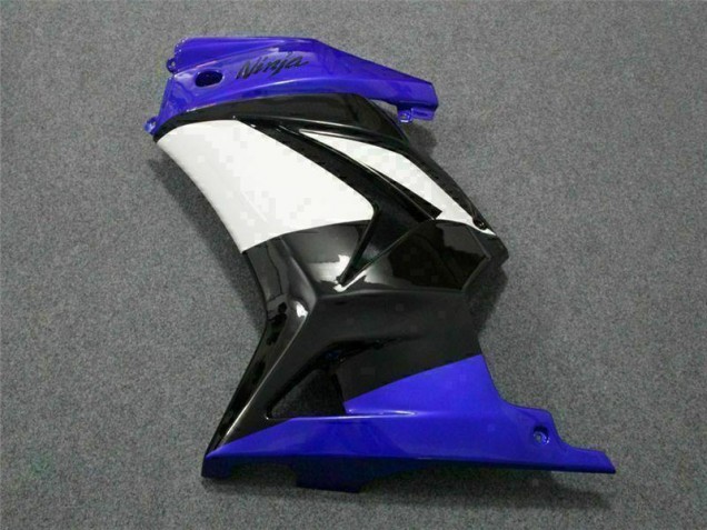 ABS Moto Plástico EX250 08-12 - Azul Blanco Negro Ninja